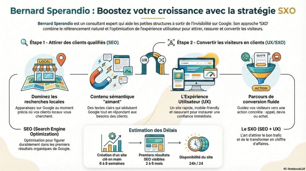 Infographie Bernard Sperandio - Consultant SXO