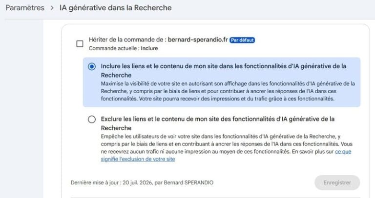 AI Overview Search Console Google